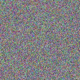 the parrot after XOR with a random key as long as the file