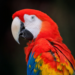 the parrot with 24,576 characters of text hidden in its lowest bits